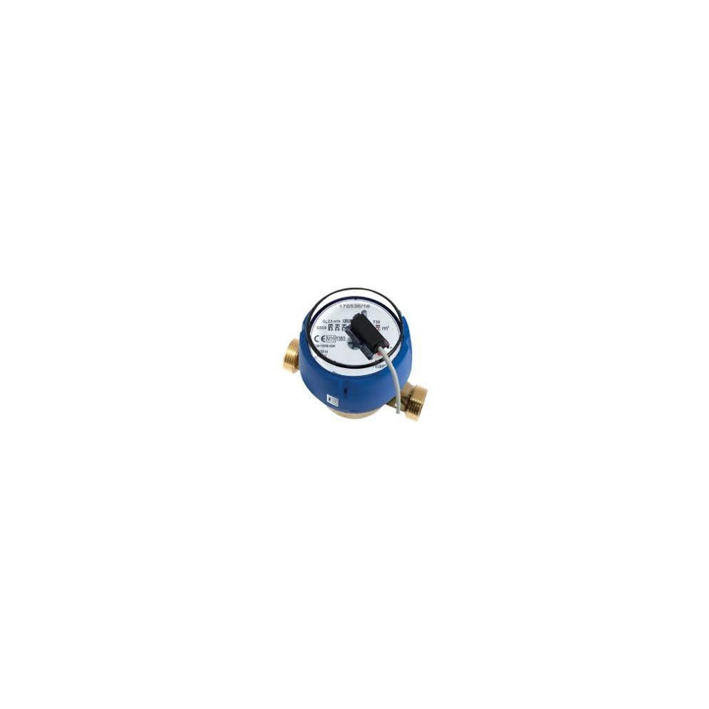 BMETERS Wodomierz z nadajnikiem impulsów GSD8-R 1/2'' AC Q3-1,6 m3/h DN 15 MID R100/R50