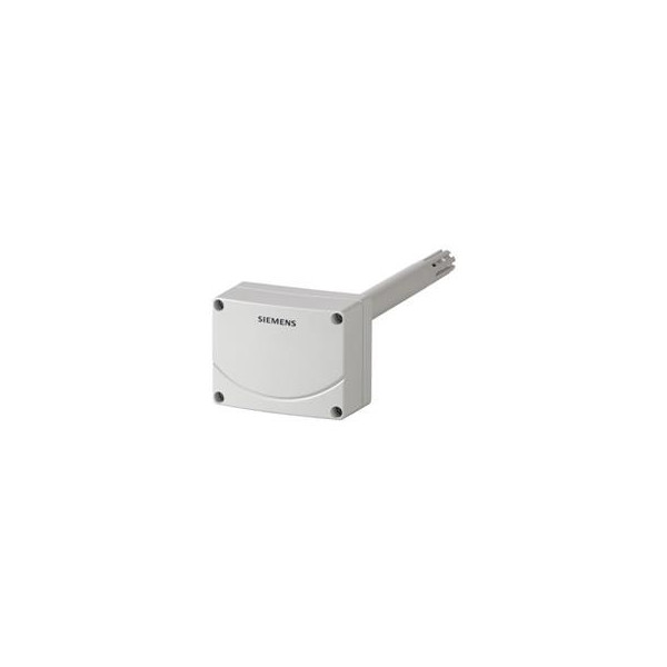 Siemens  Kanałowy czujnik wilgotności (0..10 V) i temperatury (0..10 V) QFM1660