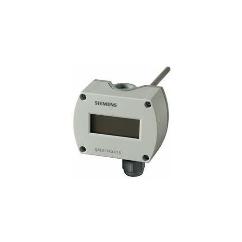 Siemens Zanurzeniowy czujnik temperatury 150 mm, 4...20 mA, z wyświetlaczem QAE3174D.015