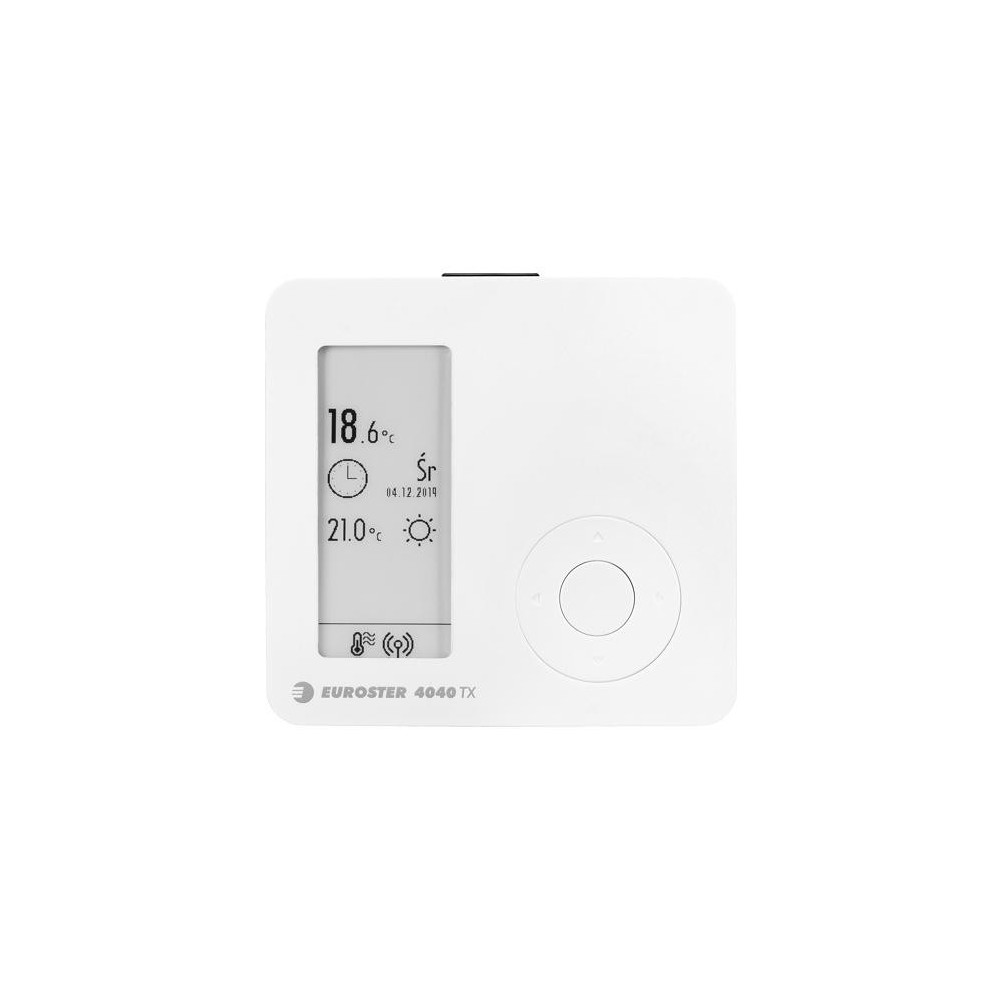 Euroster regulator 4040 TXRX  Black wersja bezprzewodowa