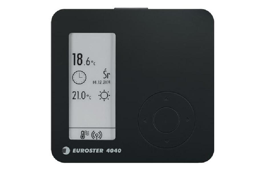 Euroster regulator 4040 Black wersja przewodowa