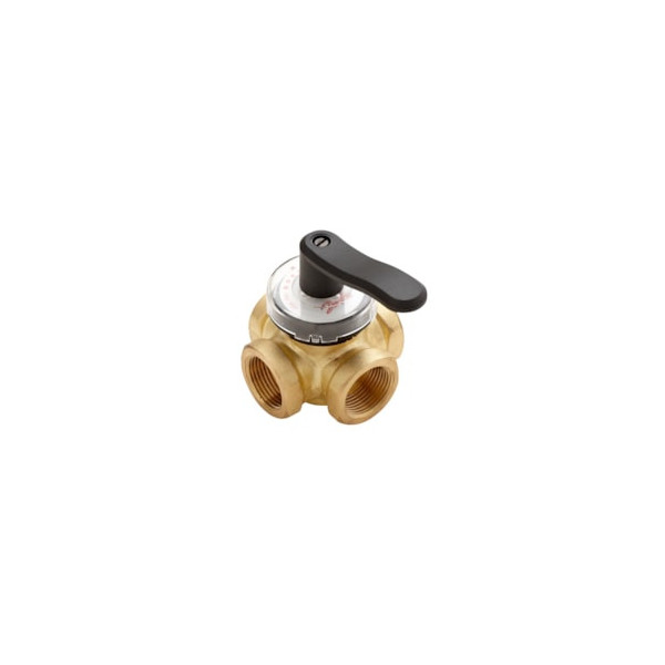 Danfoss Zawór mieszający HRB 4  DN32 Kvs16 PN10, 4-drogowy