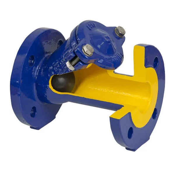 Zetkama zawór zwrotny kulowy kołnierzowy Fig. 400 DN 300