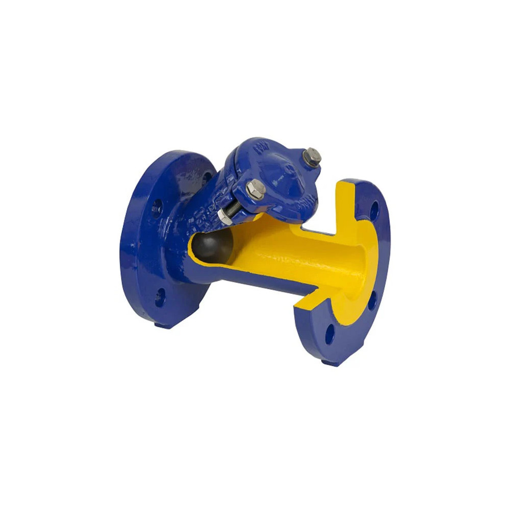 Zetkama zawór zwrotny kulowy kołnierzowy Fig. 400 DN 350 PN10bar