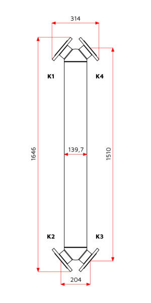 Wymiennik ciepła JAD X 5.38  PN25  Hydropara.pl